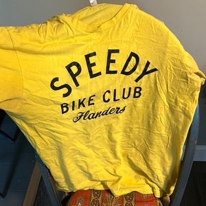 speedy bike club tee shit